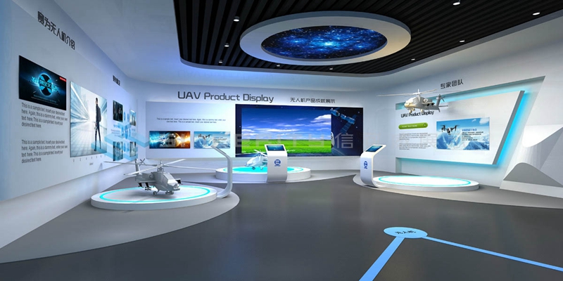 多媒體展廳設計內部圖