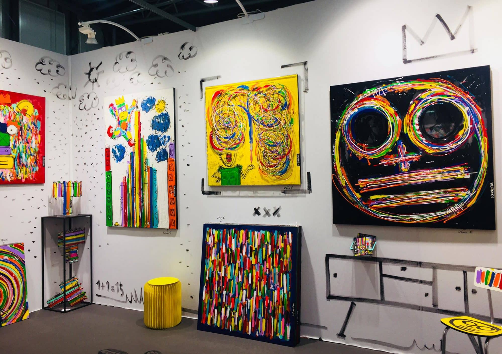 巴黎當(dāng)代藝術(shù)博覽會(huì)，art3f，藝術(shù)展會(huì)現(xiàn)場(chǎng)