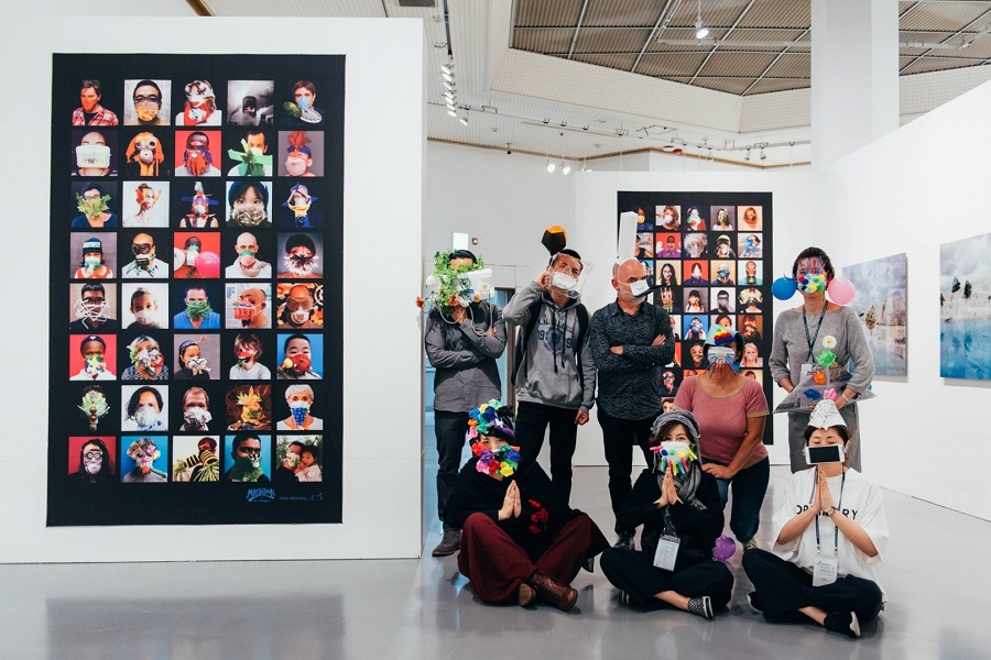 個性口罩展，疫情下的展覽，口罩展